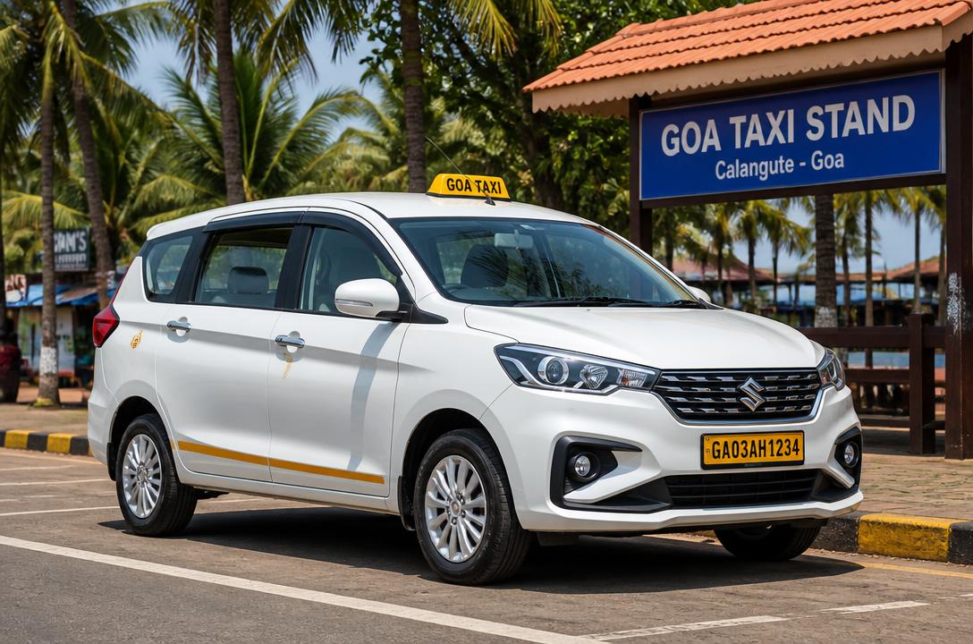 Maruti Suzuki Ertiga taxi for airport transfers in Goa