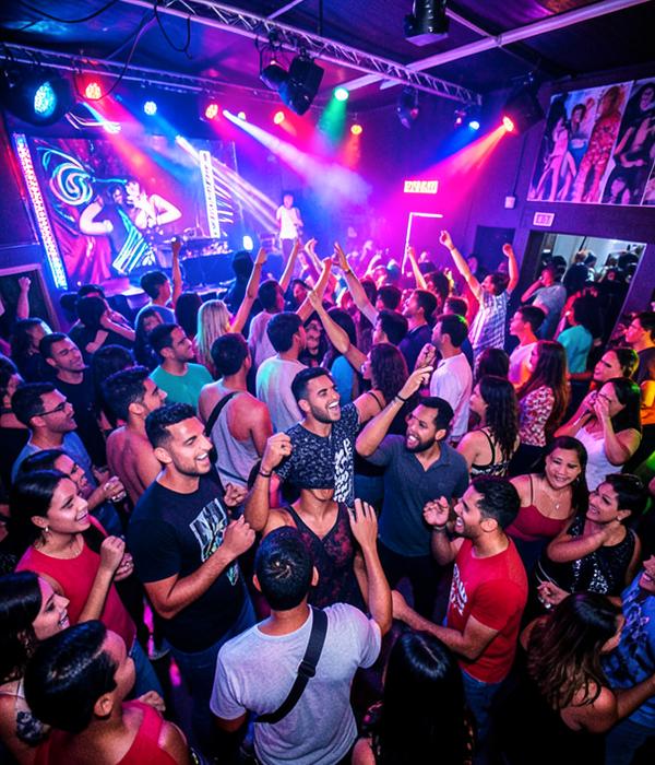 Goa night club