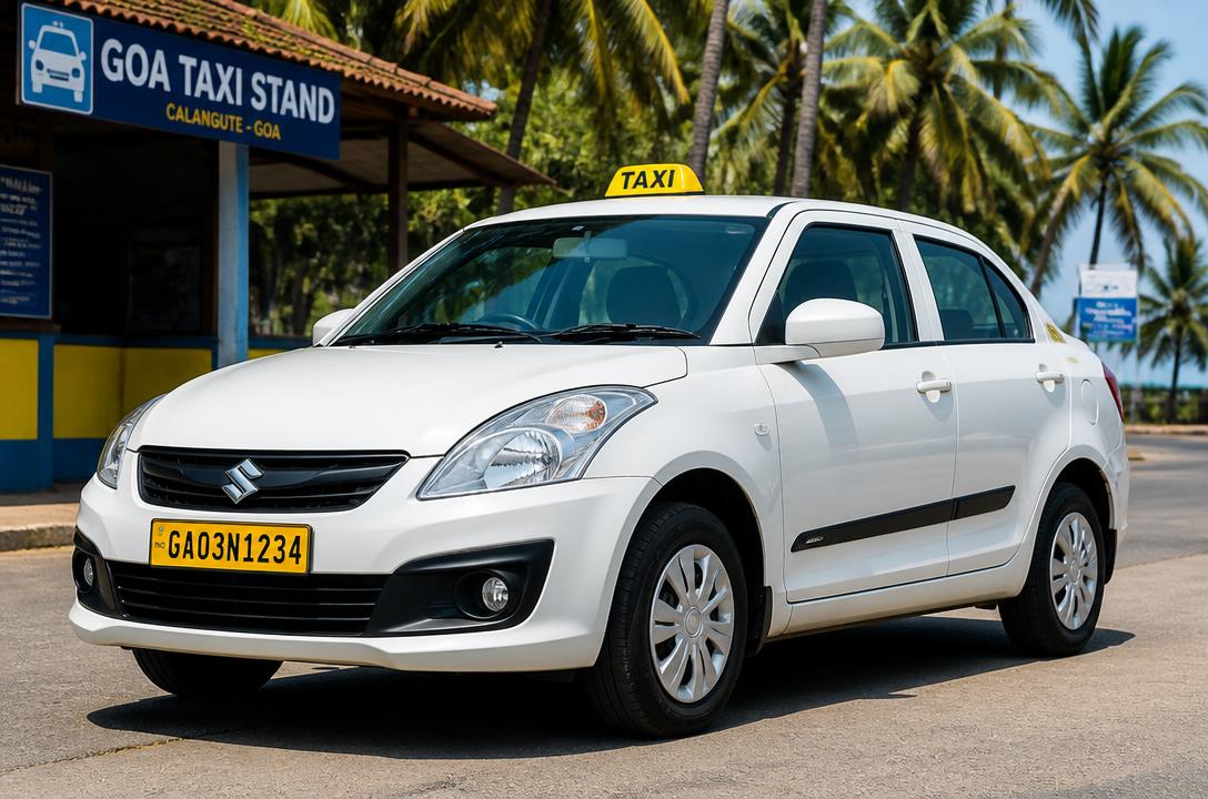 Outstation taxi service from Goa
